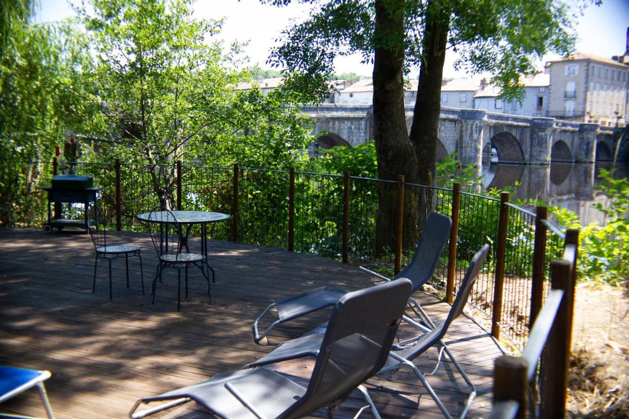 Pont Vieux Chambres Et Gites 콩폴랑 외부 사진