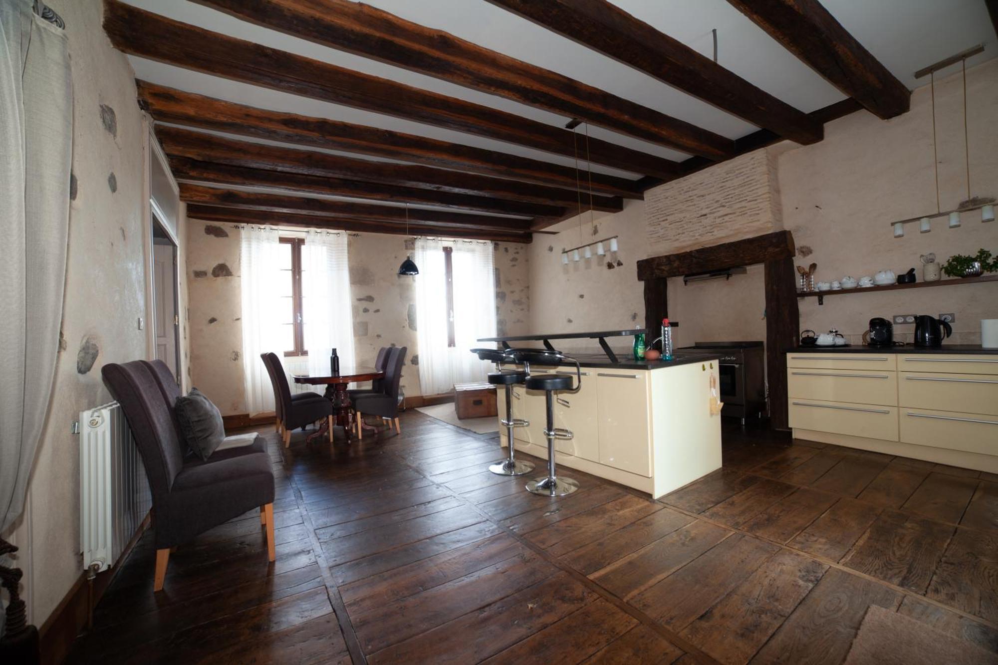 Pont Vieux Chambres Et Gites 콩폴랑 외부 사진